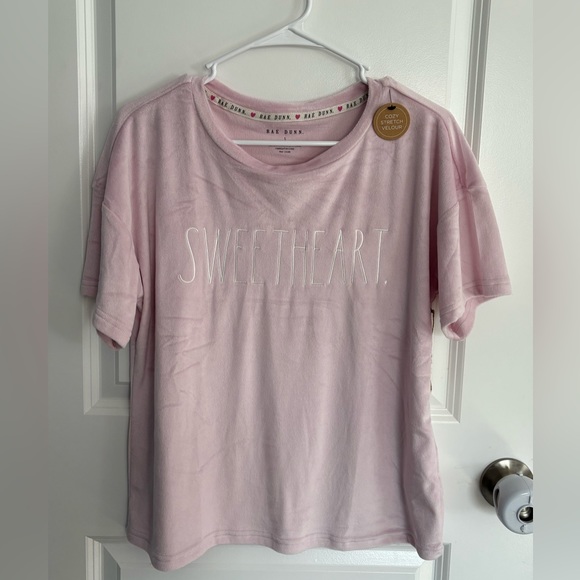 Rae Dunn Other - NWT- Rae Dunn woman’s 2 piece stretch velour pajama set, size small